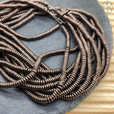 Гематин диски, цвет коричневый 6х1,3 мм