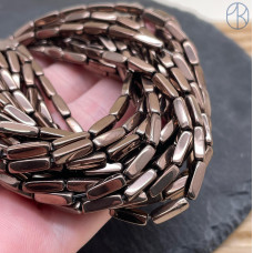 Гематин прямоугольник, цвет коричневый 9х3 мм