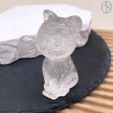 Горный хрусталь кот ~ 8 см Горный хрусталь кот ~ 8 см