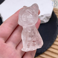 Горный хрусталь кот ~ 8 см Горный хрусталь кот ~ 8 см