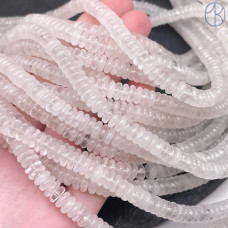 Горный хрусталь рондель 6х2 мм