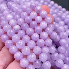 Горный хрусталь сиреневый тонированный 8 мм