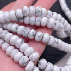 Говлит (магнезит) рондель 8х5 мм