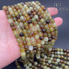 Гранат зеленый (гроссуляр) №1 6 мм