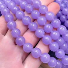 Халцедон фиолетовый тонированный 10 мм