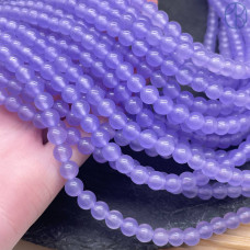 Халцедон фиолетовый тонированный 6 мм