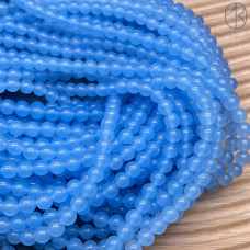 Халцедон голубой тонированный 6 мм