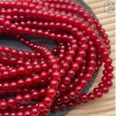 Халцедон красный тонированный 6 мм