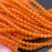Халцедон оранжевый тонированный 6 мм