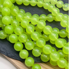 Халцедон зеленый тонированный 12 мм Халцедон зеленый тонированный 12 мм