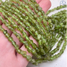 Хризолит галтовка ~ 6-8 мм