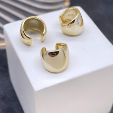 Кафф, цвет золото 12 мм