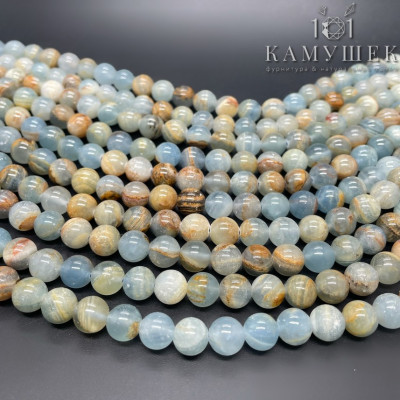 Кальцит голубой 6 мм