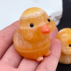 Кальцит желтый птица ~ 4 см