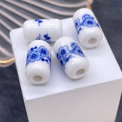 Керамика, цилиндр узор №1 16х9 мм