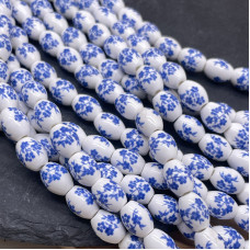 Керамика гжель 10х8 мм