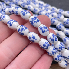 Керамика гжель 10х8 мм