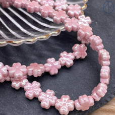 Керамика клевер розовый 12 мм