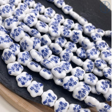 Керамика клевер узор 14 мм