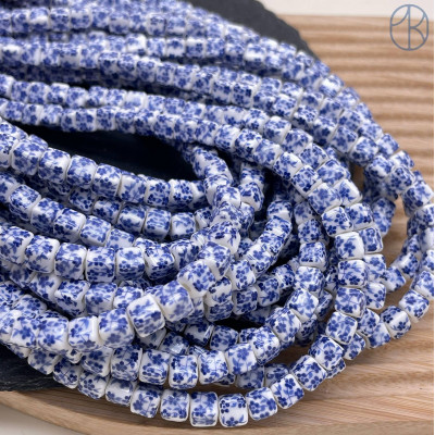 Керамика куб узор гжель 7 мм