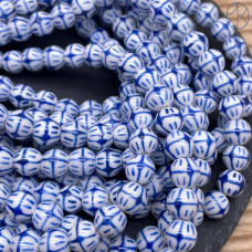 Керамика узор синий 10 мм