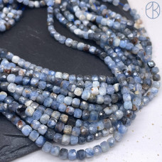 Кианит куб огранка 4 мм Кианит куб огранка 4 мм