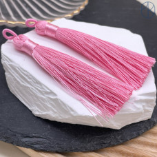 Кисть вискозный шелк розовый №1 9 см