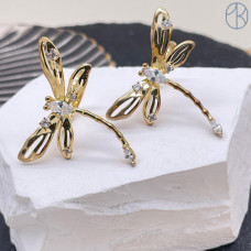 Кольцо сталь №1 цвет золото