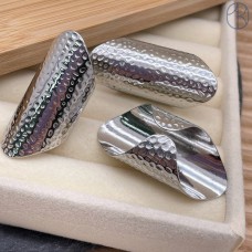 Кольцо сталь №110 цвет серебро 