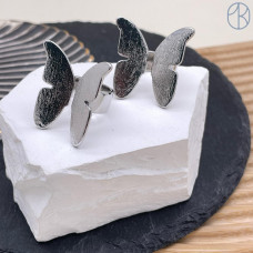 Кольцо сталь №2 цвет серебро