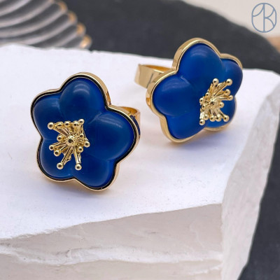 Кольцо сталь №29 цвет золото