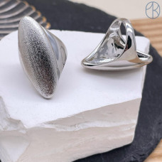 Кольцо сталь №39 цвет серебро Кольцо сталь №39 цвет серебро