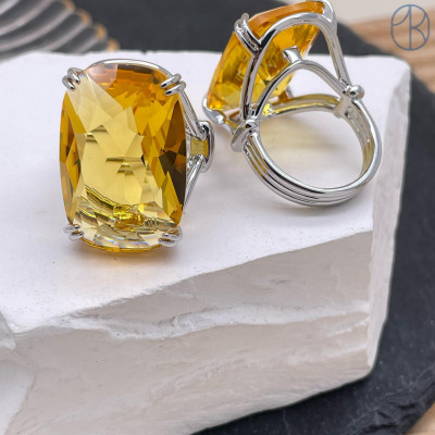 Кольцо сталь №49 цвет серебро