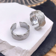 Кольцо сталь №52 цвет серебро Кольцо сталь №52 цвет серебро