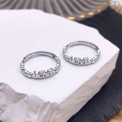 Кольцо сталь №64 цвет серебро