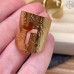Кольцо сталь №84 цвет золото 