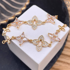 Коннектор цветы, цвет золото 60 мм 