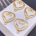 Коннектор национальный №107, цвет золото 17 мм 