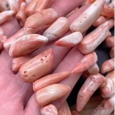 Коралл бело-розовый шипы (Коралловые водоросли) ~ 30-40 мм
