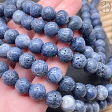 Коралл голубой губчатый 10 мм