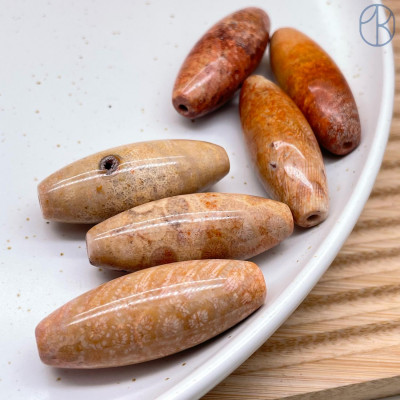 Коралл коричневый ~ 41х16 мм штучно