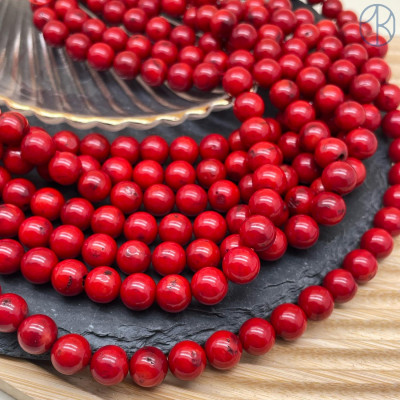 Коралл красный №3 (Коралловые водоросли) 10 мм