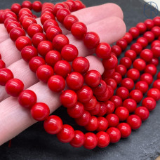 Коралл красный №4 (Коралловые водоросли) 8 мм