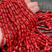 Коралл красный фриформ рис 9-10мм