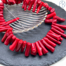 Коралл красный веточки (Коралловые водоросли) ~ 20-35 мм