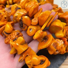 Коралл оранжевый крошка крупная (Коралловые водоросли) ~ 28-22 мм 