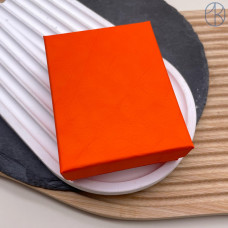 Коробка Оранжевая полоски 9x7x3 см