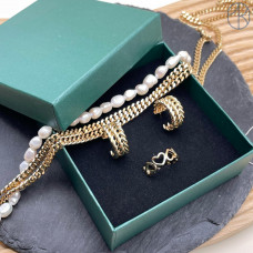 Коробка Зеленая перламутровая 9x9x3 см упаковка 12 шт.