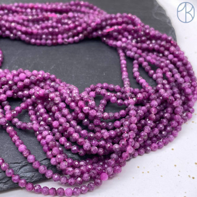 Корунд (рубин) микроогранка 3 мм