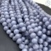Кошачий глаз (стекло) серо-сиреневый 10 мм 